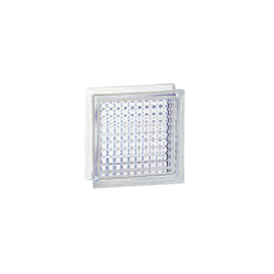 Brique de verre quadrillée La Rochère