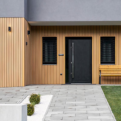Bardage WEO 60 en bois composite Fiberdeck®