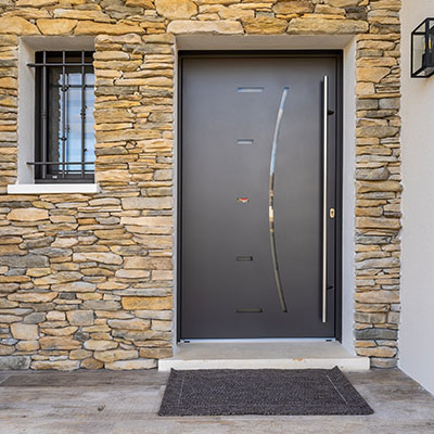 Porte d'entrée Alu de Millet