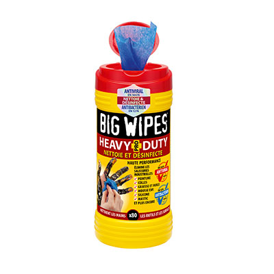Lingettes Heavy Duty de Difac