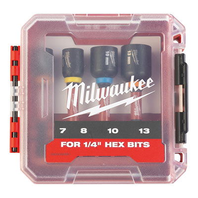 outils electroportatifs douille magnetique shockwave de milwaukee