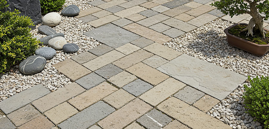 Pavé en pierre naturelle : guide choix, pose et aménagement