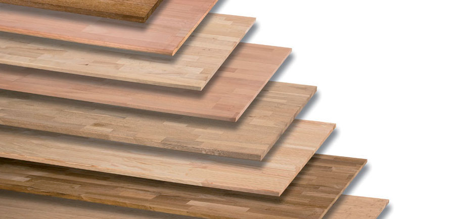 plans de travail en bois