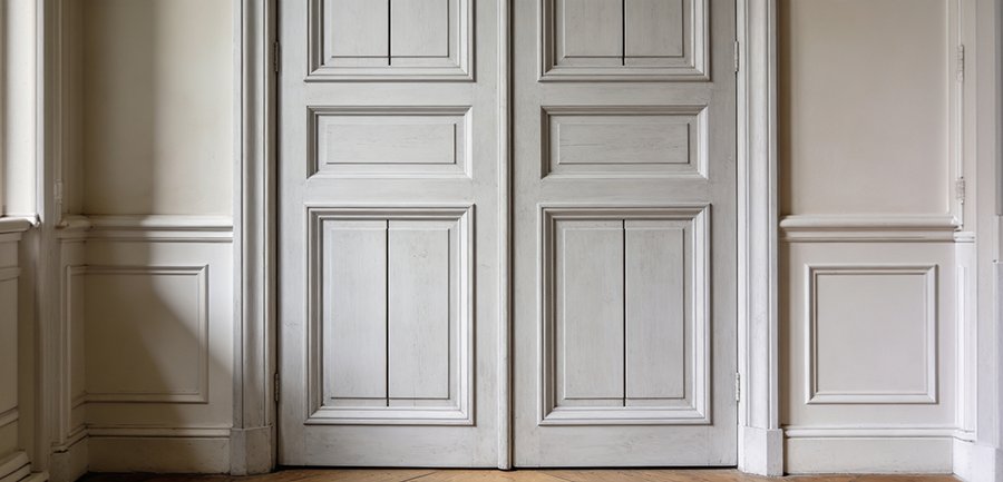 porte intérieure en bois massif
