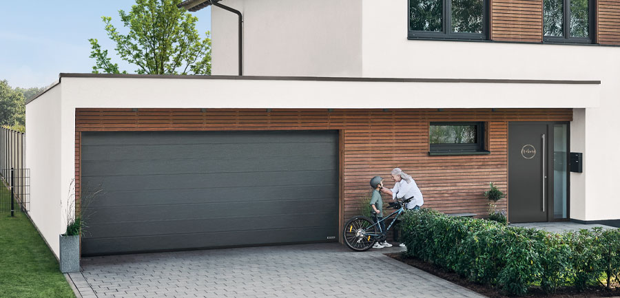 Les avantages de la porte de garage sectionnelle