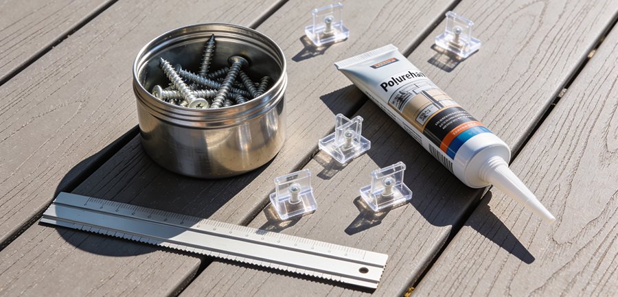 terrasse bois sur plots béton