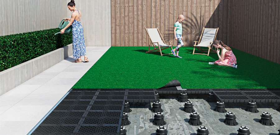 Plots réglables terrasse : pose et avantages