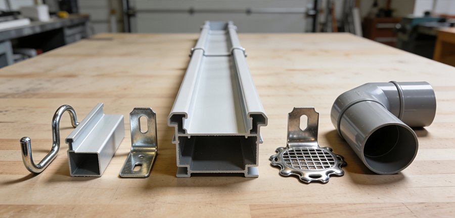 Gouttière zinc ou gouttière PVC