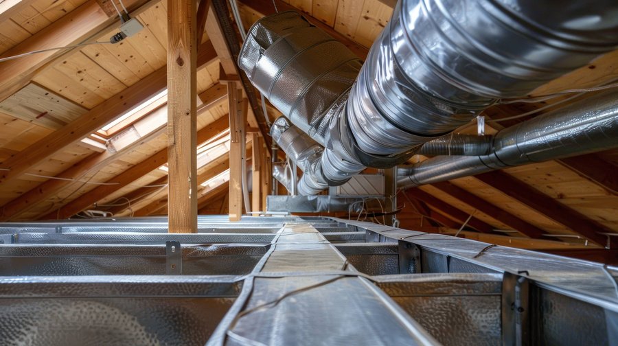 Les conduits de ventilation
