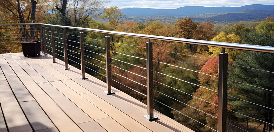 Garde-corps de terrasse