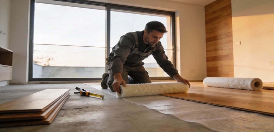 Isolation parquet flottant : choisir la meilleure sous-couche
