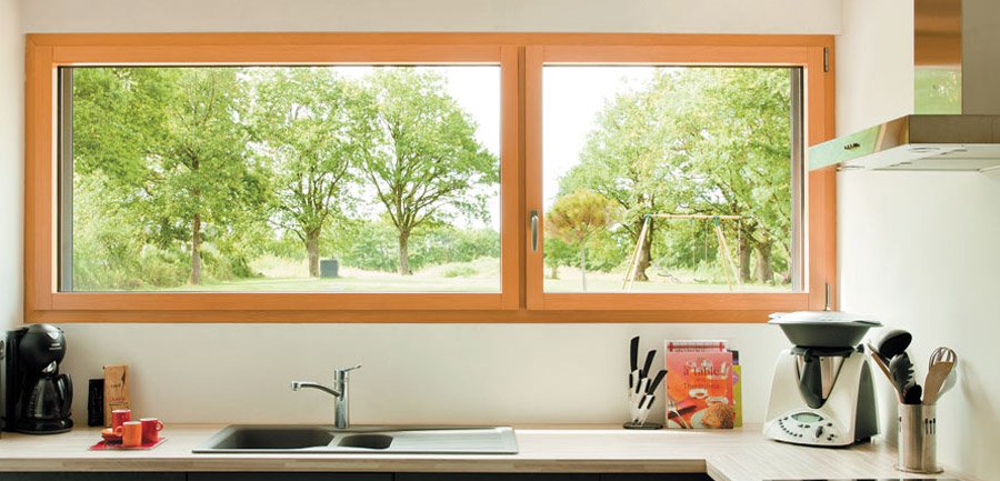 menuiserie aluminium-bois sur mesure de Millet