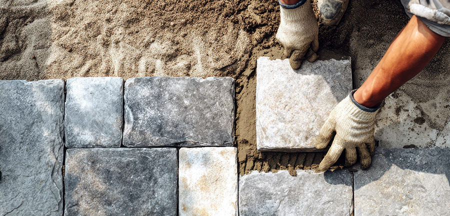 Pavé en pierre naturelle : guide choix, pose et aménagement